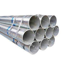推荐广东镀锌钢管 铁水管 输水油压力容器用 内外壁热浸镀锌钢管