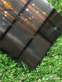 批发供应 黑钛原色镜面拉丝组合不锈钢板 价格实惠