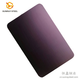 厂家直销 优质中国红不锈钢板 一级品质