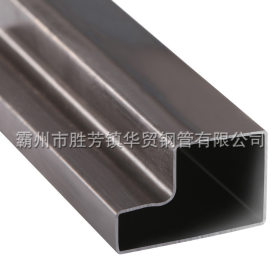 华贸钢管大量生产黑退异形管 LTZ钢窗料D形管 扇形管 椭圆管