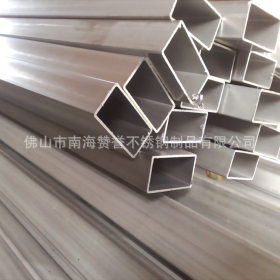 厂家生产430不锈钢管 不锈钢方矩管镜面拉丝面不锈钢方管厂家定做