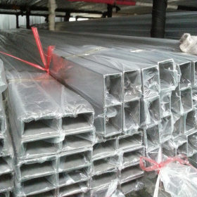 201不锈钢矩形管批发 生产线用厚壁不锈钢管25*100*1.9 可定做