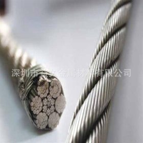 生产加工304不锈钢丝绳 起重机用钢丝绳
