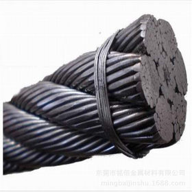 供应316不锈钢钢丝绳 304不锈钢丝绳 镀锌包塑钢丝绳 包胶钢丝绳
