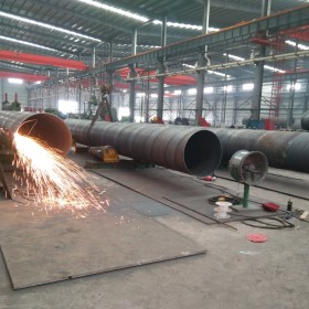 凯安钢铁供应大口径厚壁螺旋钢管  双面埋弧焊螺旋管 丁字焊钢管