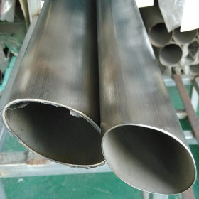 不锈钢椭圆管图片 304焊管规格43*73*1.0mm 不锈钢焊管供应