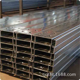 天津供应12cr1movC型钢支架 高频焊接56#C型钢檩条 价格优惠