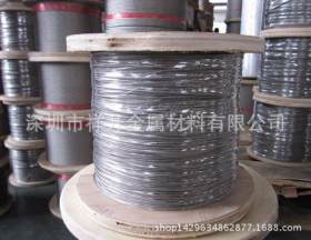 现货供应SUS201不锈钢钢丝绳 镀锌钢丝绳加工