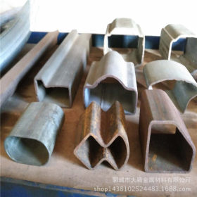 聊城钢管厂定做各种形状异型管 各种材质 价格优惠 尺寸精度高