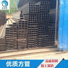 天津方管生产欧标A500GRB方管 出口欧洲A500方矩管 长度12米长