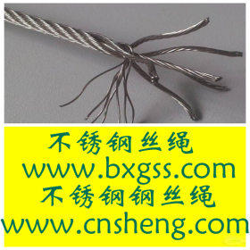 2.5mm304不锈钢隐形防护网钢丝绳，12+1不锈钢丝绳，钢丝绳价格