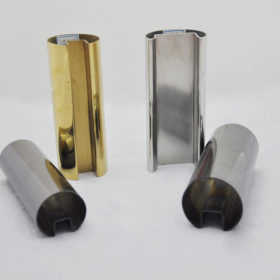 304不锈钢装饰管 单槽管 佛山不锈钢专业生产厂家  彩色不锈钢管