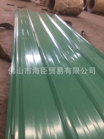 大量批发 荷叶绿彩板 彩涂板 0.5 彩涂卷板价格 规格齐全