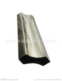 东莞永运金属材料有限公司供应不锈钢304 L异形拉手装饰管