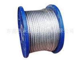 东莞永运金属材料有限公司厂家供应不锈钢sus304镀锌钢丝绳