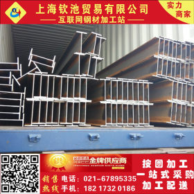 专业出口Q235B Q345BH型钢 加工 包装 装柜 送到上海港口