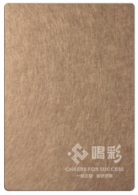 厂家直销 不锈钢板 彩色板 201材质 和纹 青铜色