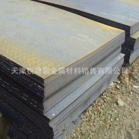 地面防滑用Q345B花纹钢板 代理销售 扁豆形/菱形花纹板 现货供应