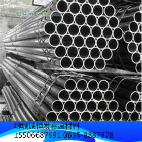 聊城精密管生产厂家直销20#低压精密钢管碳钢铁管圆管厚壁精密管