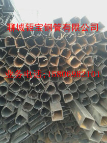 大口径黑退D形管  薄壁镀锌D形钢管生产厂家
