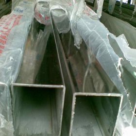 天津316不锈钢装饰管 现货40*60*1.5不锈钢方管 生产定做非标方管