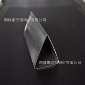 聊城五钢生产冷拔三角钢管 挤压三角无缝管 传动轴三角异形管