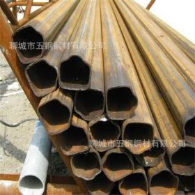 聊城五钢专业生产冷弯异形钢管 机械用冷拔异型钢管