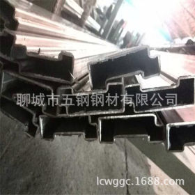 衡南县Q235B小口径异型钢管 厂家发货 冷弯平椭圆钢管现货
