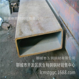 江川县生产大小口径无缝矩形钢管 20#冷拔厚壁方矩管 质量好