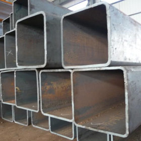 现货批发工业建筑铁路镀锌带钢方管 冷冻芯方管 Q235B 镀锌板方管