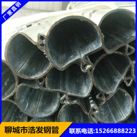 供应各规格镀锌异型管 D型管 马蹄异型管 12角管 八角异型管生产