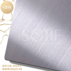 厂家批量供应室内装饰精选304不锈钢拉丝灰钢装饰板量大优惠