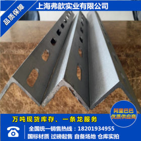 现货供应单排冲孔角钢 双排冲孔角钢 材质Q235国标热镀锌工艺
