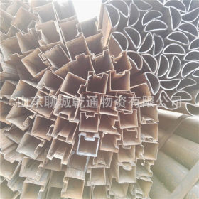 异型管材生产供应六角管面包管扶手管梯形各类型异型钢管加工定做