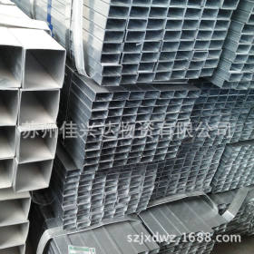 优质供应价优6米江苏国强定制样品热镀锌方管 厚壁镀锌方管