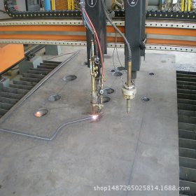Q235普中板冲孔 中厚钢板冲孔加工 激光切割 Q345热轧合金板