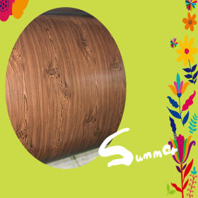 专业定制木纹彩钢板 木纹彩涂钢板 木纹彩钢 仿木纹金属板