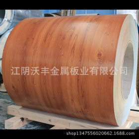 木纹铁皮钢板用于货架的木纹彩钢板可开平木纹定制品质好