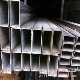 现货供应 316L不锈钢矩形管  无锡316不锈钢管厂家 不锈钢方管
