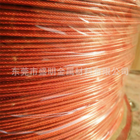 机械化工冶金钢丝绳耐热耐寒 耐腐蚀耐弯曲光面钢丝绳包塑钢丝绳