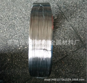 吉林省Sus304不锈钢扁丝加工，延边市2.2*7.0mm不锈钢弹簧扁线厂