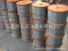 现货供应 304不锈钢钢丝绳 隐形防盗网钢丝绳结构1*7单股钢丝绳