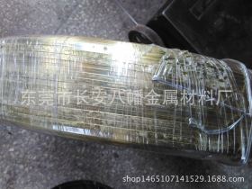 上海SUS316不锈钢弹簧扁丝 汽车不锈钢扁线 高弹力2.8m不锈钢方线