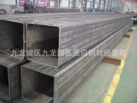 重庆基建混泥土立柱专用大口径方管、镀锌方管批发 唐钢货