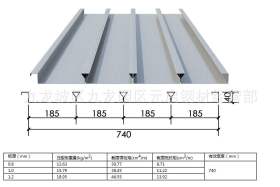 重庆镀锌楼承板 镀锌压型钢板 Q235B系列价格便宜