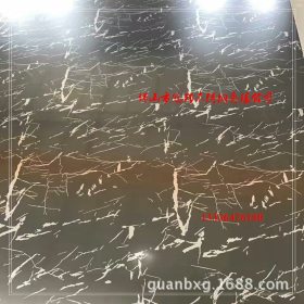 厂家热销 石纹不锈钢蚀刻花板 304不锈钢大理石纹