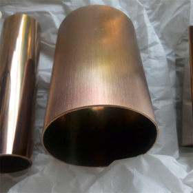 201光面钛金不锈钢圆管34*1.2*1.4、不锈钢方管25*25*0.8电镀彩色