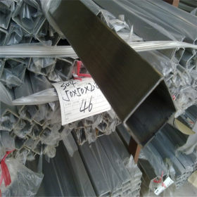 佛山陆鑫 24*24*0.8*0.9拉丝不锈钢方管，201、304优质材质