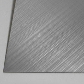 301 304不锈钢板拉丝板 不锈钢表面处理 彩色手工交叉拉丝板