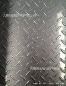不锈钢防滑板/304不锈钢花纹板，一面底面平的日本不锈钢花纹板